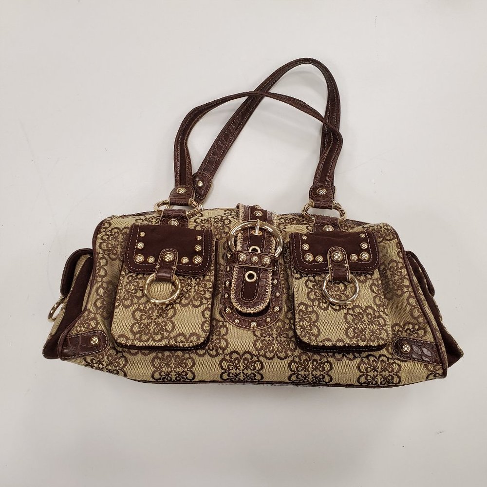 Kathy Van Zeeland Brown Handbag